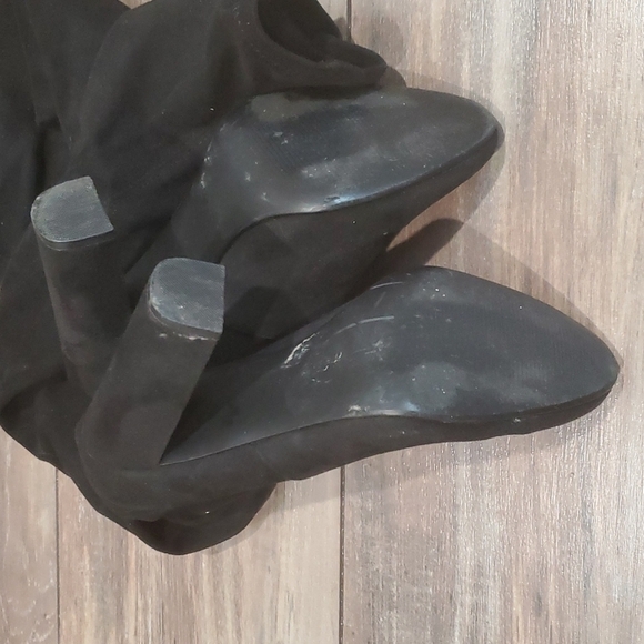Steve Madden Emotional Suede Over the Knee Bootsheels shoes boots 7M - Picture 9 of 12